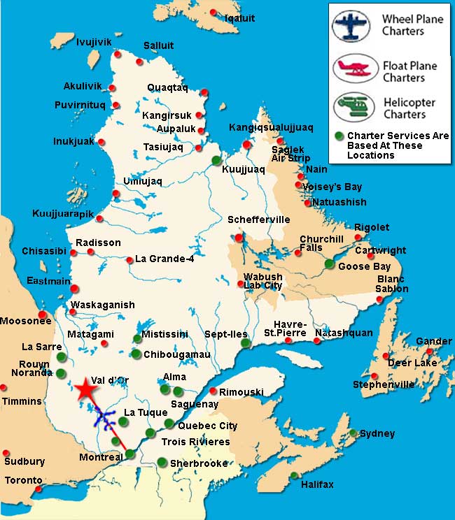 Montreal Charter Flights